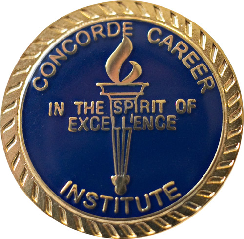 CCI in the spirit of excellence blue pin