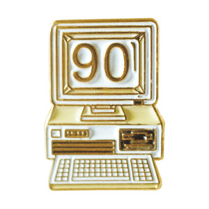 90 lapel pin