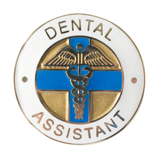 dental assistant DA lapel pin