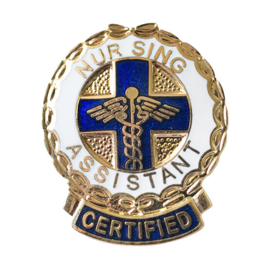 certified nursing assistant CNA lapel pin