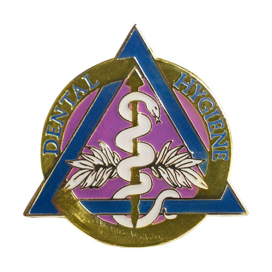 dental hygienist lapel pin