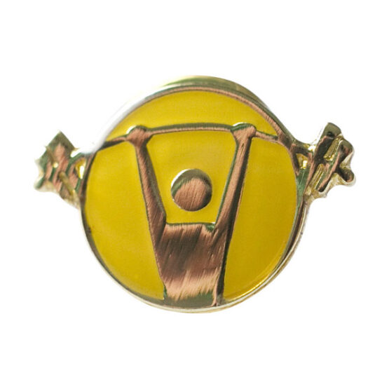 fitness trainer lapel pin