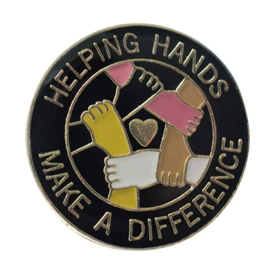 make a difference lapel pin