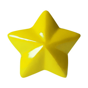 yellow star lapel pin