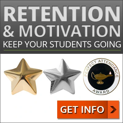 Student retention and motivation program lapel pins | the merit group